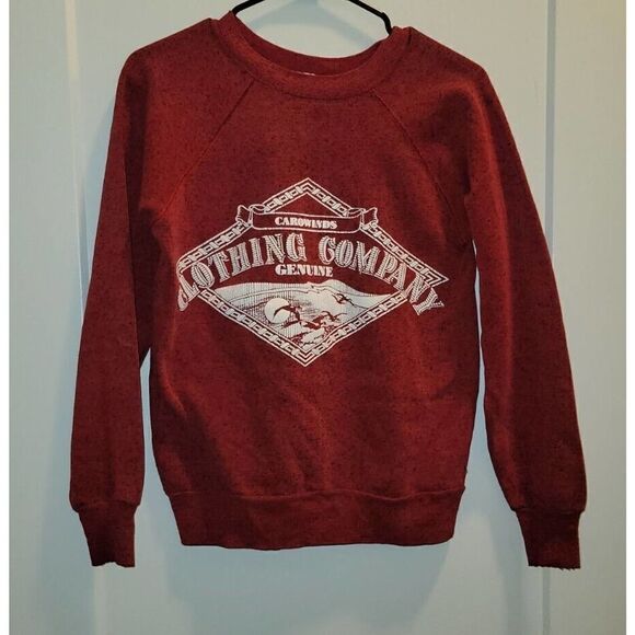 Vintage Paramount Parks Carowinds Sweatshirt Sz Small USA Pannill - Picture 1 of 10